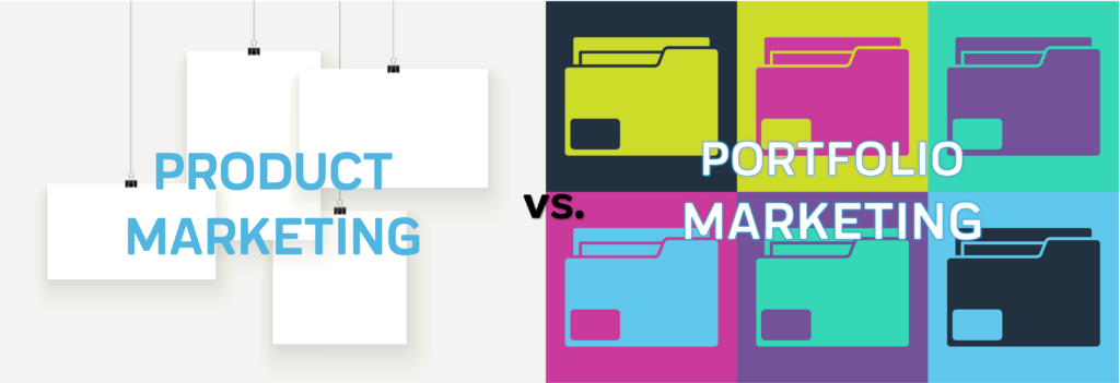 product marketing vs portfolio marketing