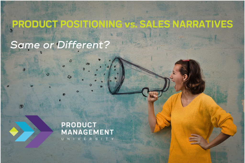 product positioning and sales narratives